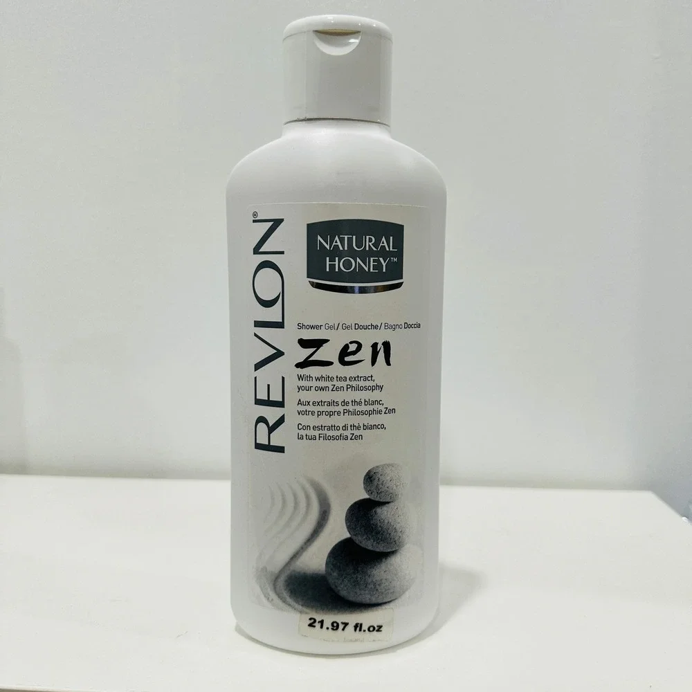Revlon Natural Honey Zen Shower Gel White Tea Extract 21.97 fl oz 650ml Spain